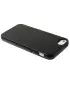 Cover in Silicone Soft per iPhone 5 5S Nero