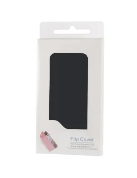 Cover Flip a Portafoglio in Ecopelle per iPhone 5 5S (Nero)