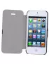 Cover Flip a Portafoglio in Ecopelle per iPhone 5 5S Nero