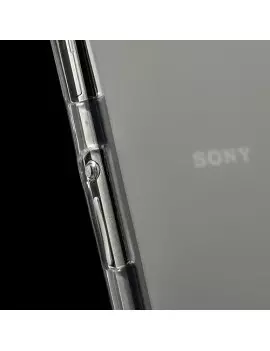 Cover in TPU Silicone Morbida per Sony Xperia Z1 (Trasparente)
