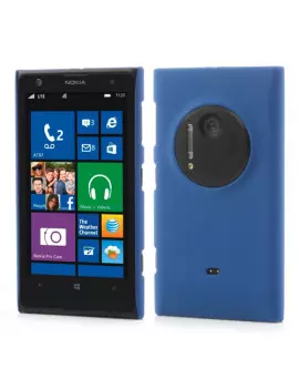 Cover in TPU Semi Rigido Antiscivolo per Nokia Lumia 1020 Blu