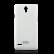 Cover in TPU Semi Rigido per Huawei Ascend G700 Bianco