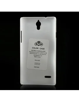Cover in TPU Semirigida per Huawei Ascend G700 (Bianco)