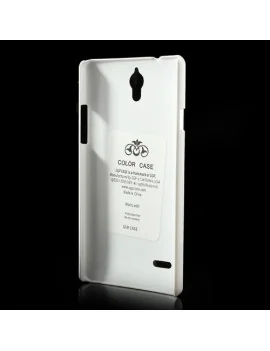 Cover in TPU Semirigida per Huawei Ascend G700 (Bianco)
