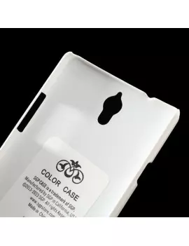 Cover in TPU Semi Rigido per Huawei Ascend G700 Bianco