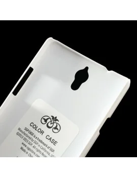 Cover in TPU Semirigida per Huawei Ascend G700 (Bianco)