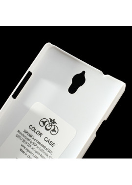 Cover in TPU Semi Rigido per Huawei Ascend G700 Bianco