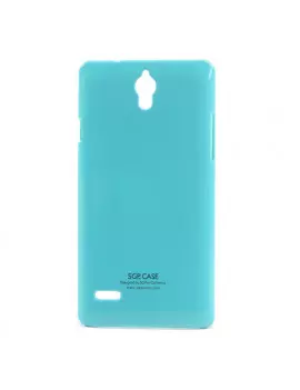 Cover in TPU Semirigida per Huawei Ascend G700 Azzurro