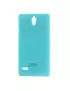 Cover in TPU Semirigida per Huawei Ascend G700 Azzurro