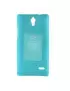 Cover in TPU Semirigida per Huawei Ascend G700 Azzurro