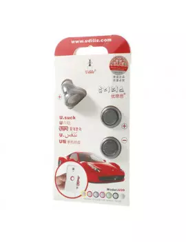 Supporto Auto Magnetico Universale Smartphone Nero 