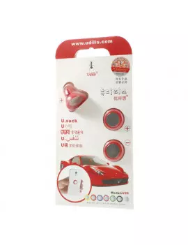 Supporto Auto Magnetico Universale per Smartphone (Rosso)