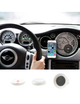 Supporto Auto Magnetico Universale per Smartphone (Bianco)