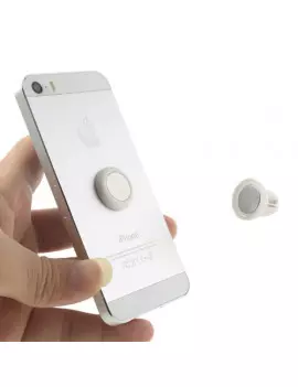 Supporto Auto Magnetico Universale Smartphone Bianco 