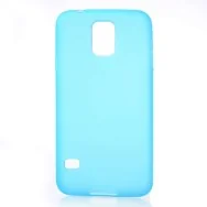 Cover in Silicone Antiscivolo per Samsung Galaxy S5 G900 (Azzurro)
