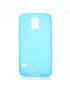 Cover in Silicone Antiscivolo per Samsung Galaxy S5 G900 Azzurro