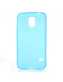 Cover in Silicone Antiscivolo per Samsung Galaxy S5 G900 Azzurro