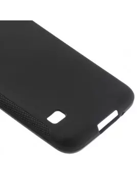 Cover in Silicone Antiscivolo per Samsung Galaxy S5 G900 Nero 4054049055589