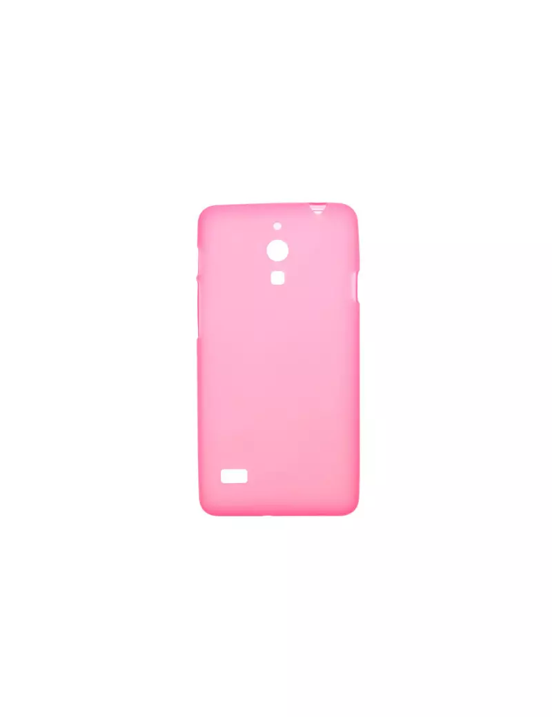 Cover in Silicone Gel per Huawei Ascend G526 Rosa