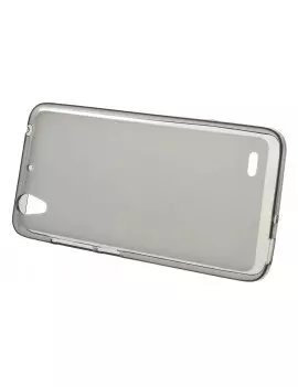 Cover in Silicone Gel per Huawei Ascend G630 Grigio 8435360845220
