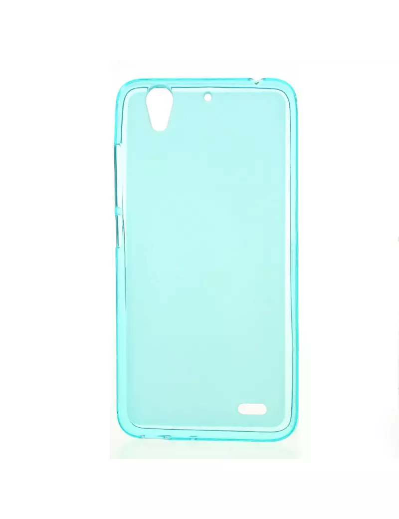 Cover in Silicone Gel per Huawei Ascend G630 Azzurro