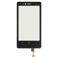 Vetro di Ricambio per Nokia Lumia 810 (Nero)