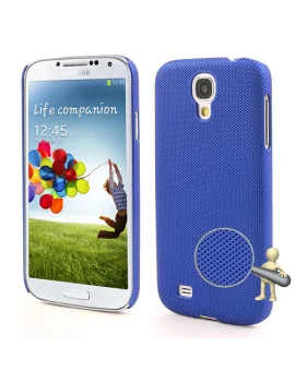 Cover in TPU Antiscivolo per Samsung Galaxy S4 i9500 (Blu)