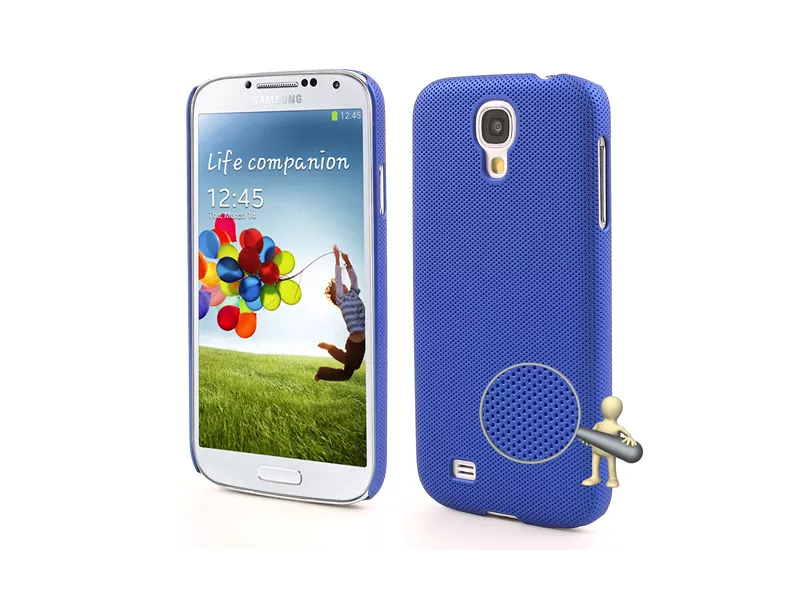 Cover in TPU Antiscivolo per Samsung Galaxy S4 i9500 Blu 4054048089608