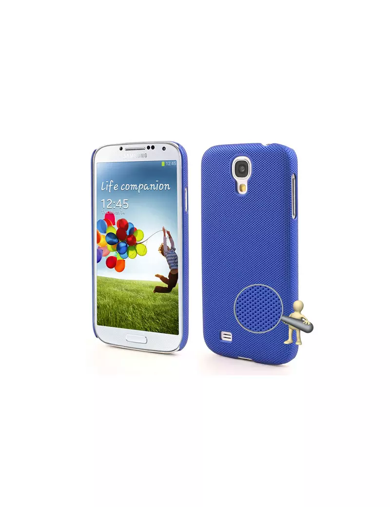 Cover in TPU Antiscivolo per Samsung Galaxy S4 i9500 Blu 4054048089608