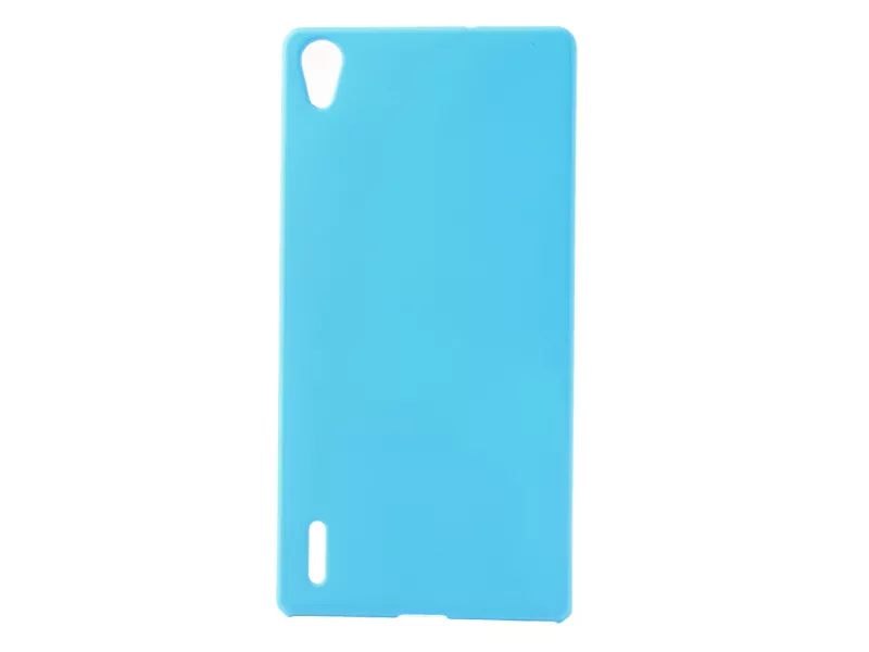 Cover in TPU Semirigida per Huawei Ascend P7 (Azzurro)