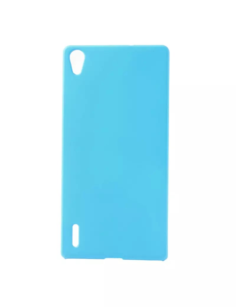 Cover in TPU Semirigida per Huawei Ascend P7 (Azzurro)