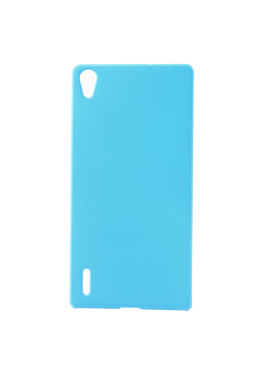 Cover in TPU Semirigida per Huawei Ascend P7 (Azzurro)