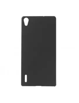 Cover in TPU Semirigida per Huawei Ascend P7 (Nero)