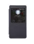 Cover Flip S-View Sparkle in Ecopelle per Samsung Galaxy Note 4 N910 Nero