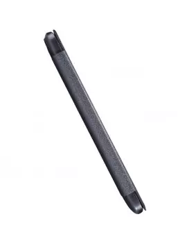 Cover Flip S-View Sparkle in Ecopelle per Samsung Galaxy Note 4 N910 Nero