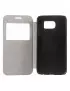 Cover Flip S-View in Ecopelle per Samsung Galaxy S6 G920 Nero