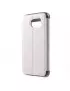 Cover Flip S-View in Ecopelle per Samsung Galaxy S6 G920 Bianco