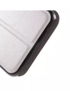 Cover Flip S-View in Ecopelle per Samsung Galaxy S6 G920 Bianco