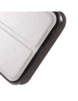 Cover Flip S-View in Ecopelle per Samsung Galaxy S6 G920 (Bianco)