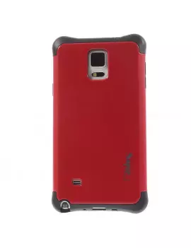 Cover Ibrida in TPU per Samsung Galaxy Note 4 N910 Rosso