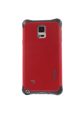 Cover Ibrida in TPU per Samsung Galaxy Note 4 N910 Rosso