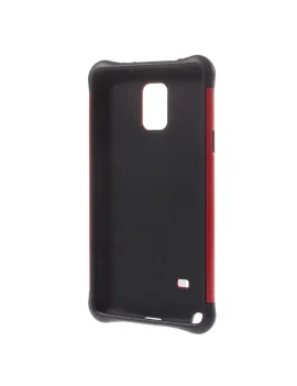 Cover Ibrida in TPU per Samsung Galaxy Note 4 N910 (Rosso)