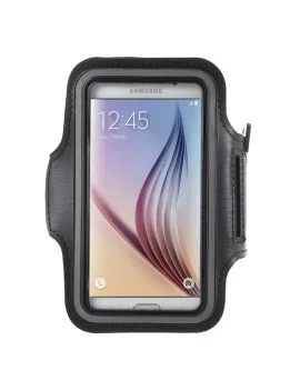 Fascia da Braccio per Samsung Galaxy S6 G920 S6 Edge G925 (Nero)