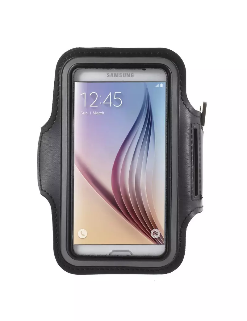 Fascia Braccio Samsung Galaxy S6 G920 S6 Edge G925 Nero 5712579588883