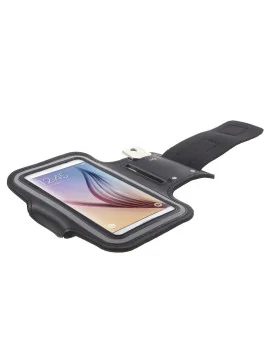 Fascia da Braccio per Samsung Galaxy S6 G920 S6 Edge G925 (Nero)