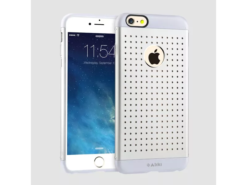 Cover in TPU Alluminio Rigido Forato iPhone 6 4,7 Pollici