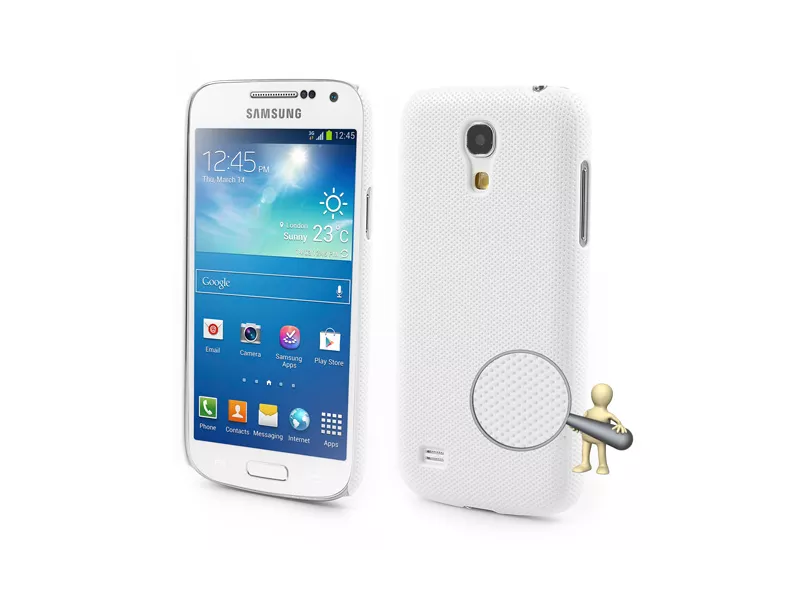 Cover Rigida Samsung S4 Mini i9190 Bianco 4054048089639