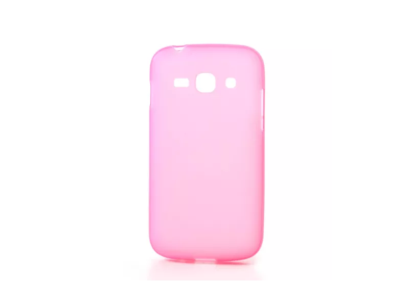 Cover in Silicone per Samsung Galaxy Ace 3 S7270 S7275 Rosa
