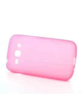 Cover in Silicone per Samsung Galaxy Ace 3 S7270 S7275 Rosa
