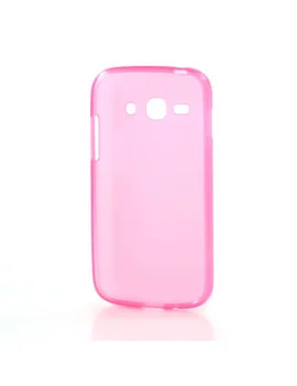Cover Silicone per Samsung Galaxy Ace 3 S7270 S7275 (Rosa)